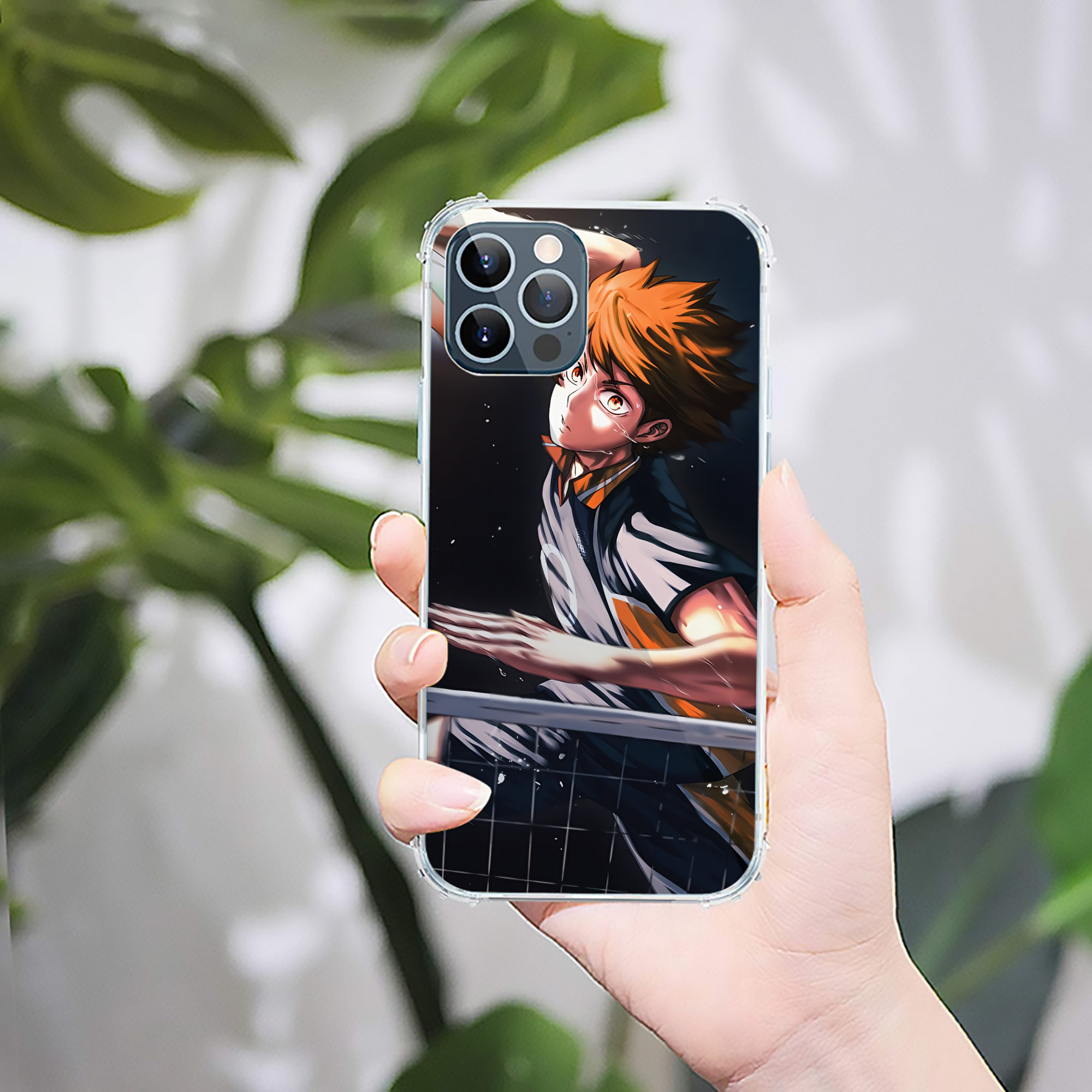 （画像用） ハイキュー!! Haikyu!! 【iPhone 12シリーズ対応】透明スマホケース（クリアソフトケース）